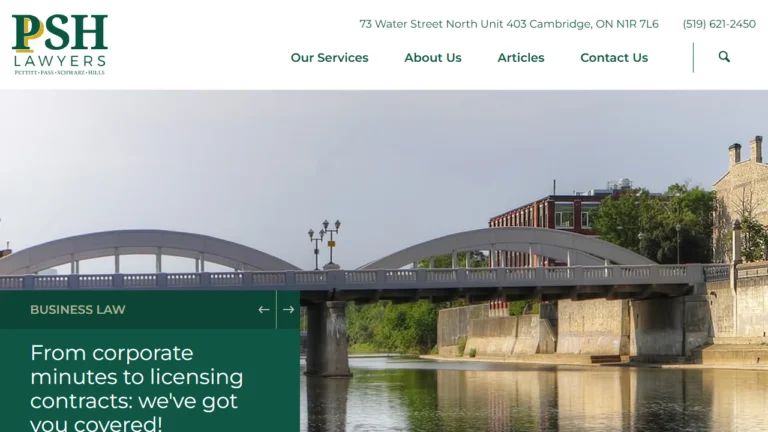 PSH Lawyers - Cambridge, ON PSH Lawyers - Cambridge, ON