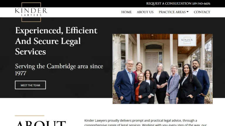 Kinder Lawyers - Cambridge, ON Kinder Lawyers - Cambridge, ON