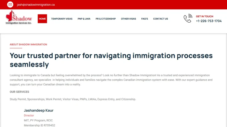 Shadow Immigration Services - Cambridge, ON Shadow Immigration Services - Cambridge, ON
