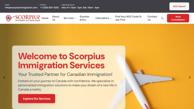 Scorpius Immigration Services Inc. - Cambridge, ON Scorpius Immigration Services Inc. - Cambridge, ON