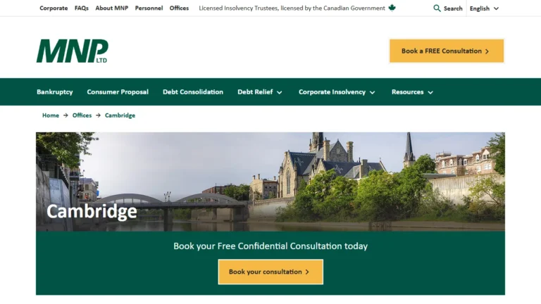 MNP Debt - Cambridge, ON MNP Debt - Cambridge, ON