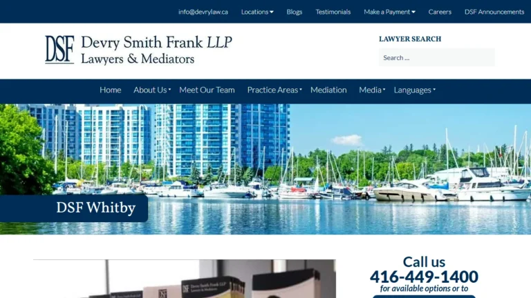 Devry Smith Frank LLP - Whitby, ON Devry Smith Frank LLP - Whitby, ON