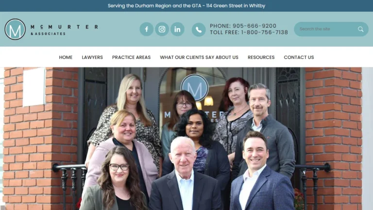 McMurter & Associates - Whitby, ON McMurter & Associates - Whitby, ON
