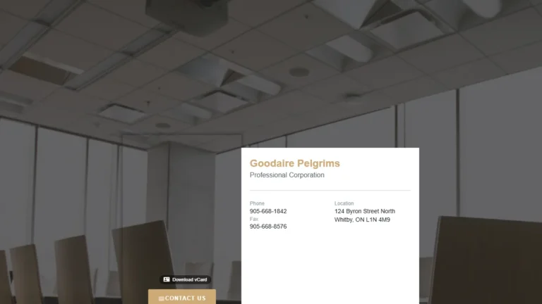 Goodaire Pelgrims Professional Corporation - Whitby, ON Goodaire Pelgrims Professional Corporation - Whitby, ON