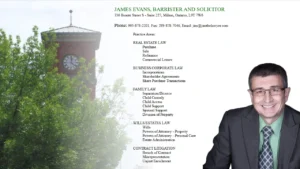 James Evans, Barrister & Solicitor - Milton, ON James Evans, Barrister & Solicitor - Milton, ON