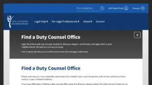 Legal Aid Ontario Duty Counsel - Milton, ON Legal Aid Ontario Duty Counsel - Milton, ON