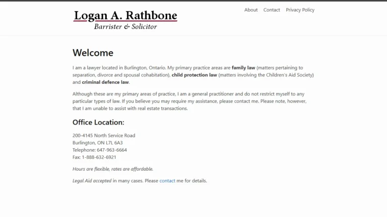 Logan A. Rathbone - Milton, ON Logan A. Rathbone - Milton, ON