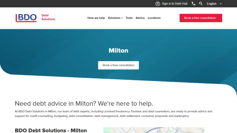 BDO Debt Solutions - Milton, ON BDO Debt Solutions - Milton, ON