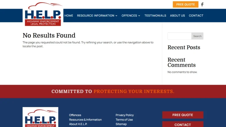 HELP Highway Enforcement Legal Protection - Peterborough, ON HELP Highway Enforcement Legal Protection - Peterborough, ON