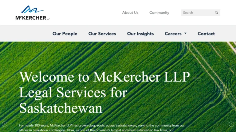 McKercher LLP - Regina, SK McKercher LLP - Regina, SK