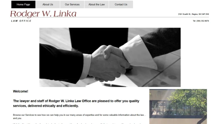 Rodger W. Linka Law Office - Regina, SK Rodger W. Linka Law Office - Regina, SK