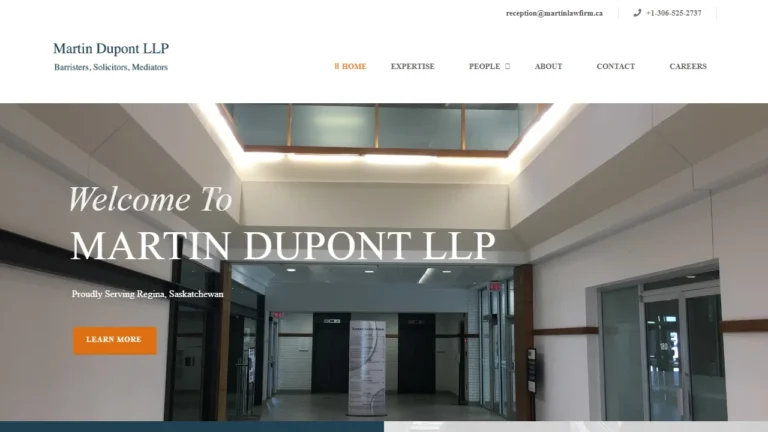 Martin Dupont LLP - Regina, SK Martin Dupont LLP - Regina, SK