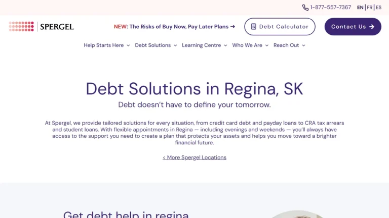 SPERGEL - Consumer Proposal & Licensed Insolvency Trustees - Regina, SK SPERGEL - Consumer Proposal & Licensed Insolvency Trustees - Regina, SK