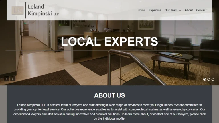 Leland Kimpinski LLP - Saskatoon, SK Leland Kimpinski LLP - Saskatoon, SK