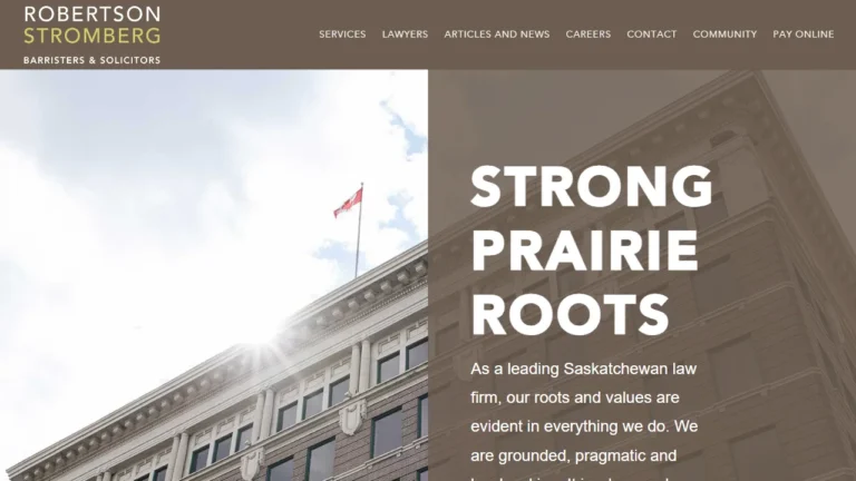 Robertson Stromberg LLP - Saskatoon, SK Robertson Stromberg LLP - Saskatoon, SK