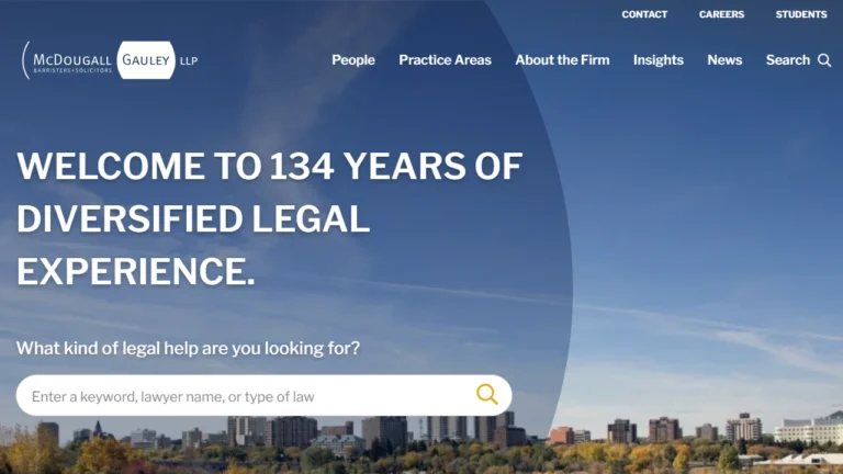 McDougall Gauley LLP - Saskatoon, SK McDougall Gauley LLP - Saskatoon, SK