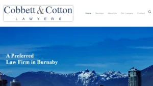 Cobbett & Cotton Law Corporation - Burnaby, BC Cobbett & Cotton Law Corporation - Burnaby, BC