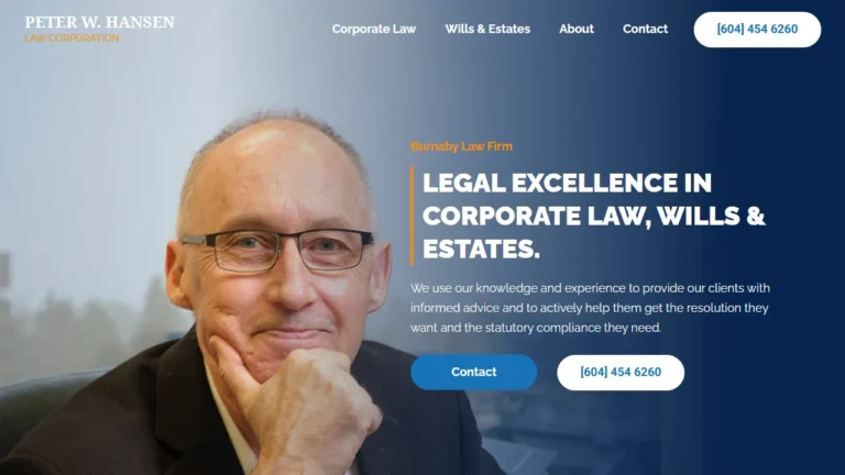 Peter W. Hansen Law Corporation - Burnaby, BC Peter W. Hansen Law Corporation - Burnaby, BC