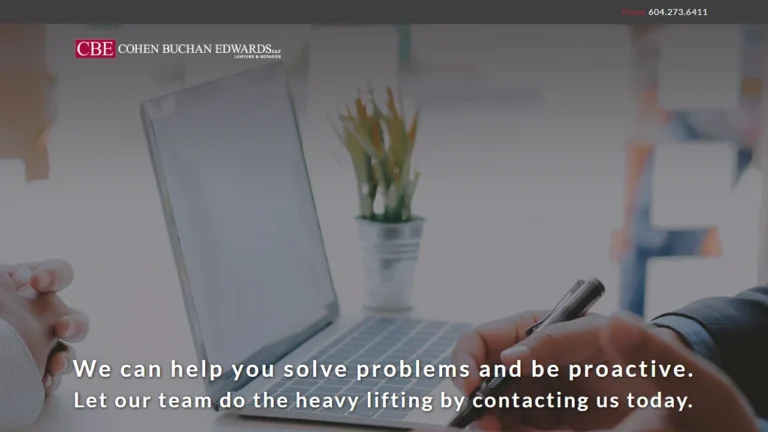 Cohen Buchan Edwards LLP - Richmond, BC Cohen Buchan Edwards LLP - Richmond, BC