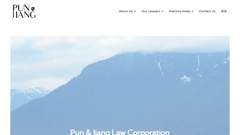 Pun & Jiang Law Corporation - Richmond, BC Pun & Jiang Law Corporation - Richmond, BC