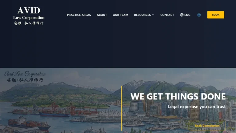 Avid Law Corporation - Richmond, BC Avid Law Corporation - Richmond, BC