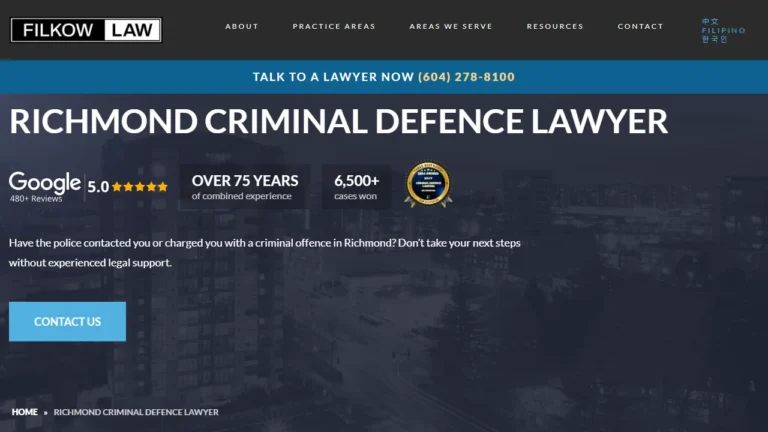 Filkow Law Richmond - Richmond, BC Filkow Law Richmond - Richmond, BC