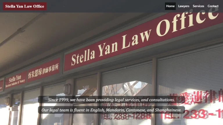 Stella Yan Law Office - Richmond, BC Stella Yan Law Office - Richmond, BC