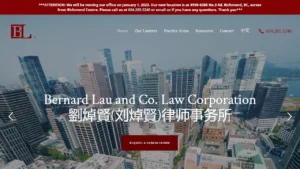 Bernard Lau and Co. Law Office - Richmond, BC Bernard Lau and Co. Law Office - Richmond, BC