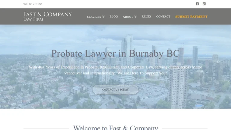 Fast and Company Law Firm - Richmond, BC Fast and Company Law Firm - Richmond, BC