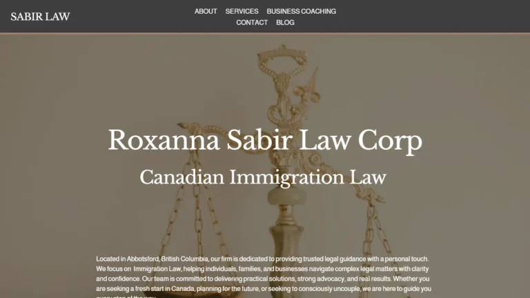 Roxanna Sabir Law Corporation - Abbotsford, BC Roxanna Sabir Law Corporation - Abbotsford, BC