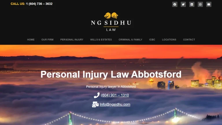 Ng Sidhu Law | Abbotsford ICBC and Personal Injury Lawyer - Abbotsford, BC Ng Sidhu Law | Abbotsford ICBC and Personal Injury Lawyer - Abbotsford, BC