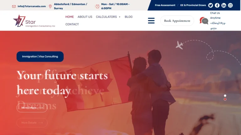 7 Star Immigration Consultancy Inc. - Abbotsford, BC 7 Star Immigration Consultancy Inc. - Abbotsford, BC