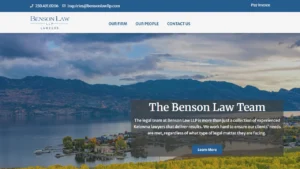 Benson Law LLP - Kelowna, BC Benson Law LLP - Kelowna, BC