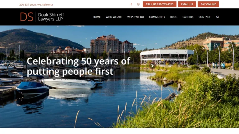 Doak Shirreff Lawyers LLP - Kelowna, BC Doak Shirreff Lawyers LLP - Kelowna, BC