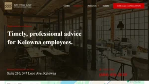 Bay View Law Employment Lawyers - Kelowna, BC Bay View Law Employment Lawyers - Kelowna, BC