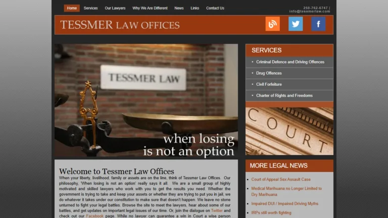 Stanley J. Tessmer Law Corporation - Kelowna, BC Stanley J. Tessmer Law Corporation - Kelowna, BC