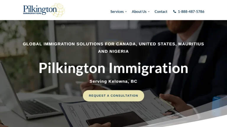 Pilkington Immigration - Kelowna, BC Pilkington Immigration - Kelowna, BC