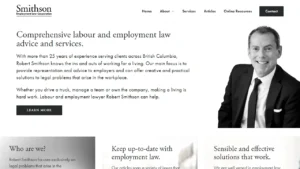 Smithson Employment Law Corporation - Kelowna, BC Smithson Employment Law Corporation - Kelowna, BC