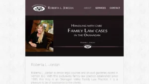 Roberta L. Jordan Family Lawyer - Kelowna, BC Roberta L. Jordan Family Lawyer - Kelowna, BC