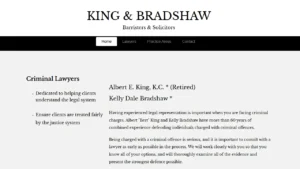 King & Bradshaw - Nanaimo, BC King & Bradshaw - Nanaimo, BC
