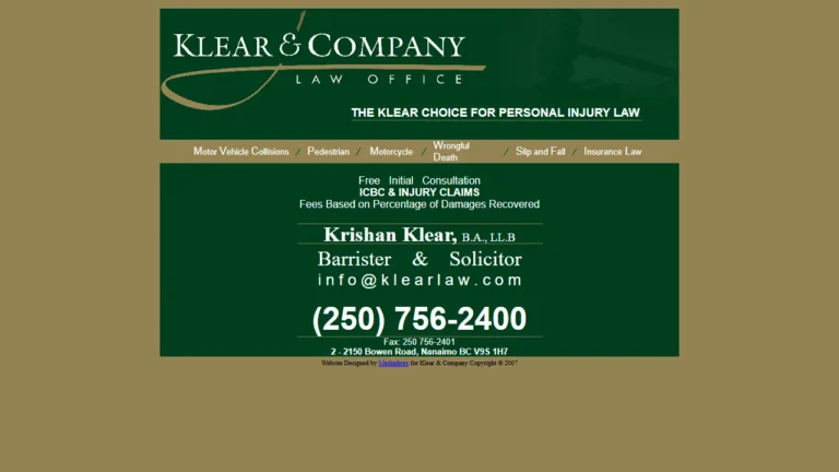 Klear & Company Law Office - Nanaimo, BC Klear & Company Law Office - Nanaimo, BC