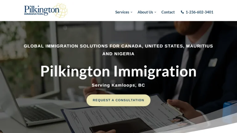 Pilkington Immigration - Kamloops, BC Pilkington Immigration - Kamloops, BC