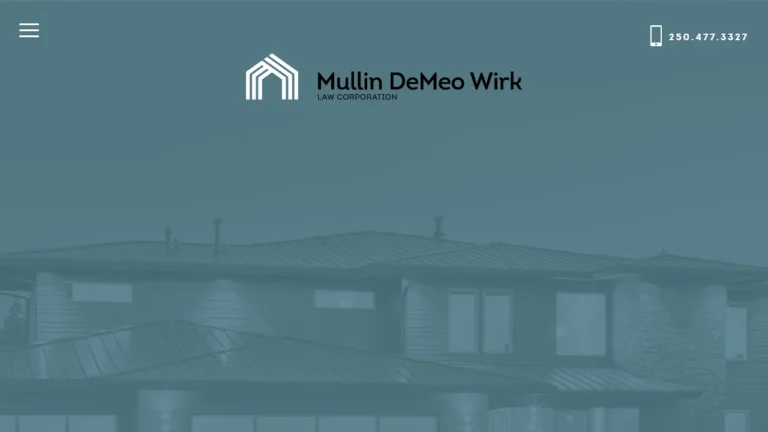 Mullin DeMeo Wirk Law Corporation - Victoria, BC Mullin DeMeo Wirk Law Corporation - Victoria, BC