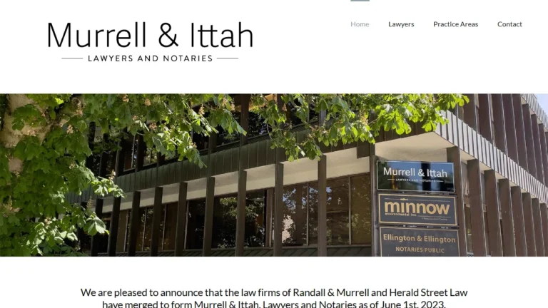 Murrell & Ittah, Lawyers and Notaries - Victoria, BC Murrell & Ittah, Lawyers and Notaries - Victoria, BC
