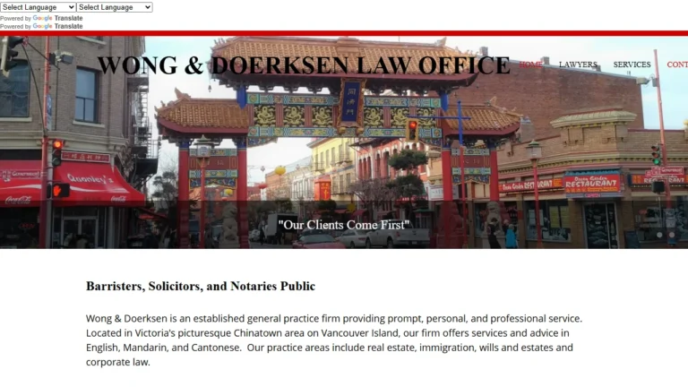 Wong & Doerksen - Victoria, BC Wong & Doerksen - Victoria, BC