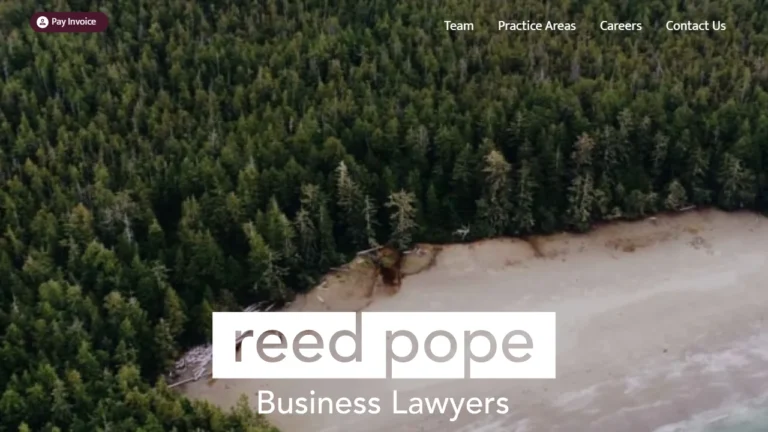 Reed Pope Law Corporation - Victoria, BC Reed Pope Law Corporation - Victoria, BC