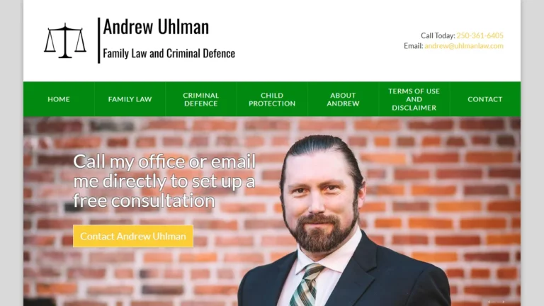 Andrew Uhlman Law Office - Victoria, BC Andrew Uhlman Law Office - Victoria, BC