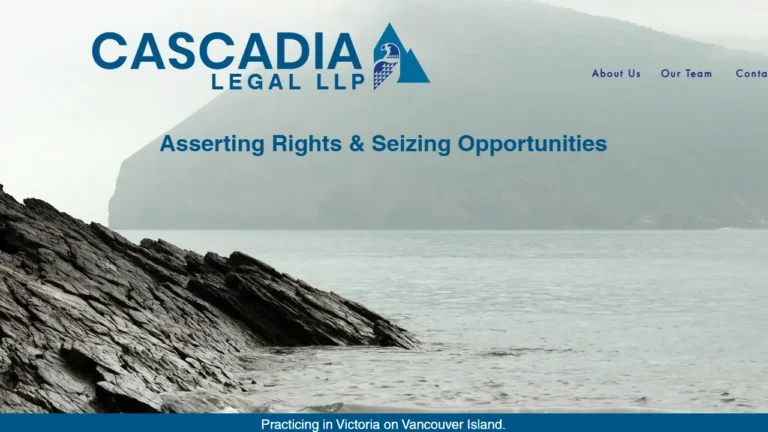 Cascadia Legal LLP - Victoria, BC Cascadia Legal LLP - Victoria, BC