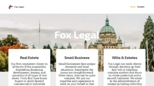 Fox Legal - Victoria, BC Fox Legal - Victoria, BC