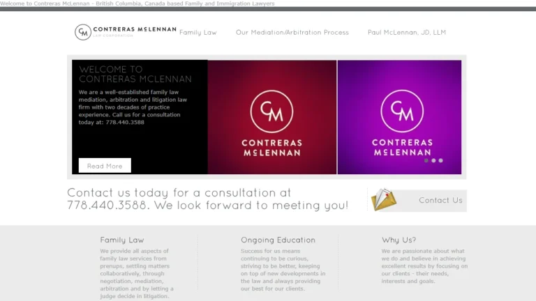 Contreras McLennan Law Corporation - Victoria, BC Contreras McLennan Law Corporation - Victoria, BC